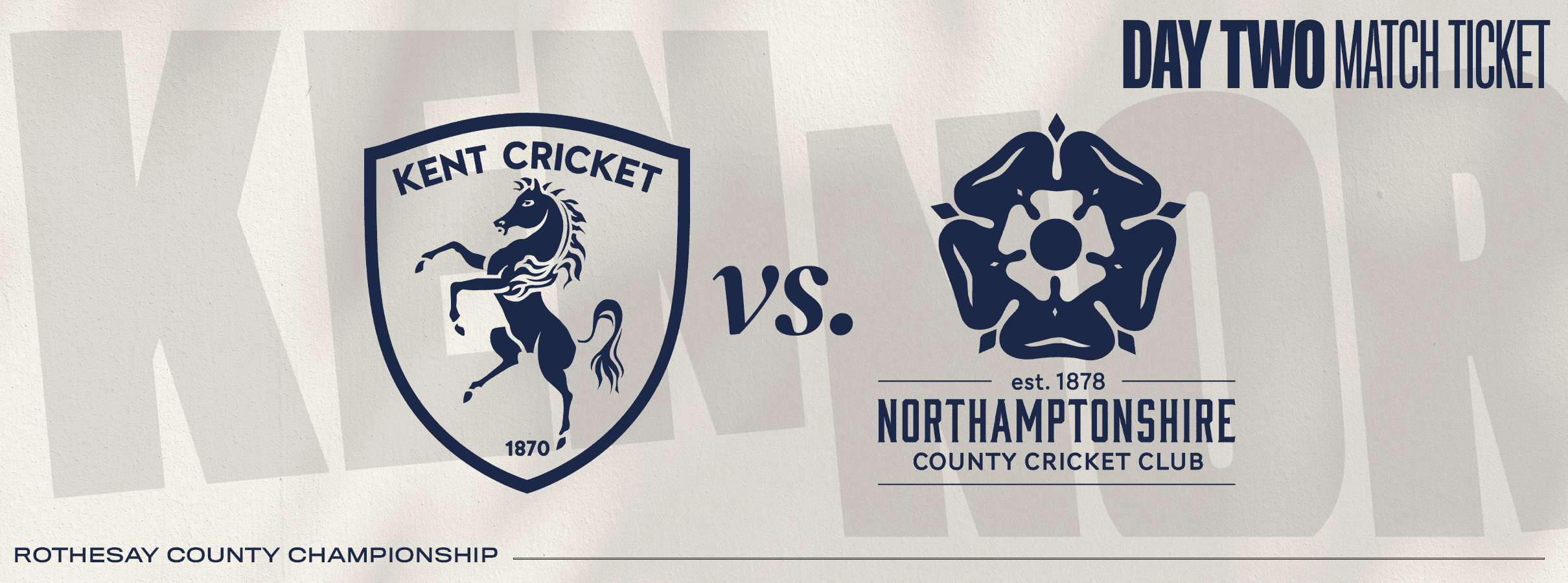 Kent vs. Northamptonshire: Day 2/4