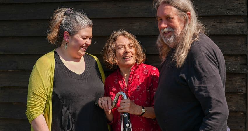 Paul Hutchinson & Karen Wimhurst with Hannah Cumming