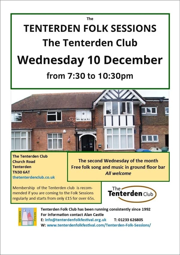 Tenterden Folk Sessions