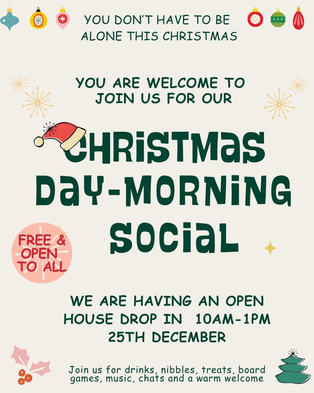Christmas Morning Social