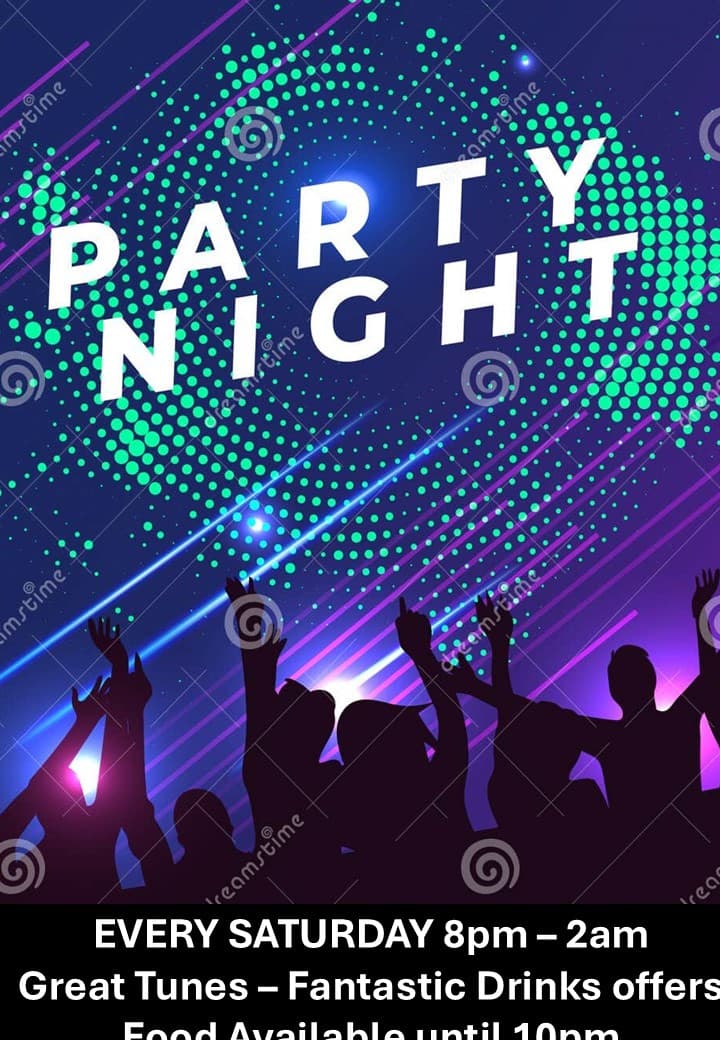 Saturday night is Party night