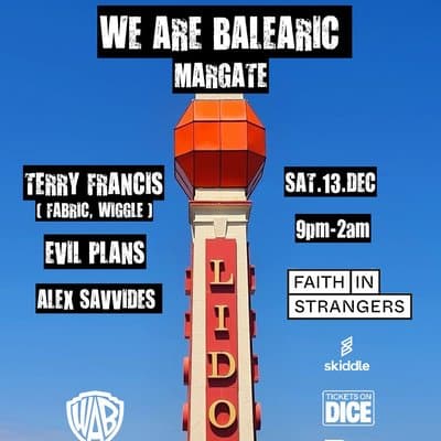 We Are Balearic Winter Party with Terry Francis ...