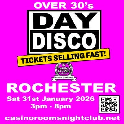 Day Disco (Over 30's) - Saturday 31st January 2026
