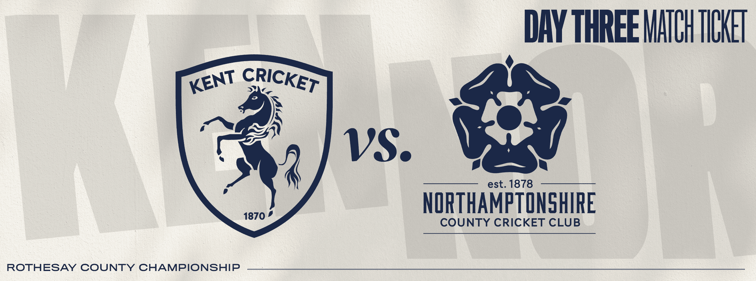 Kent vs. Northamptonshire: Day 3/4