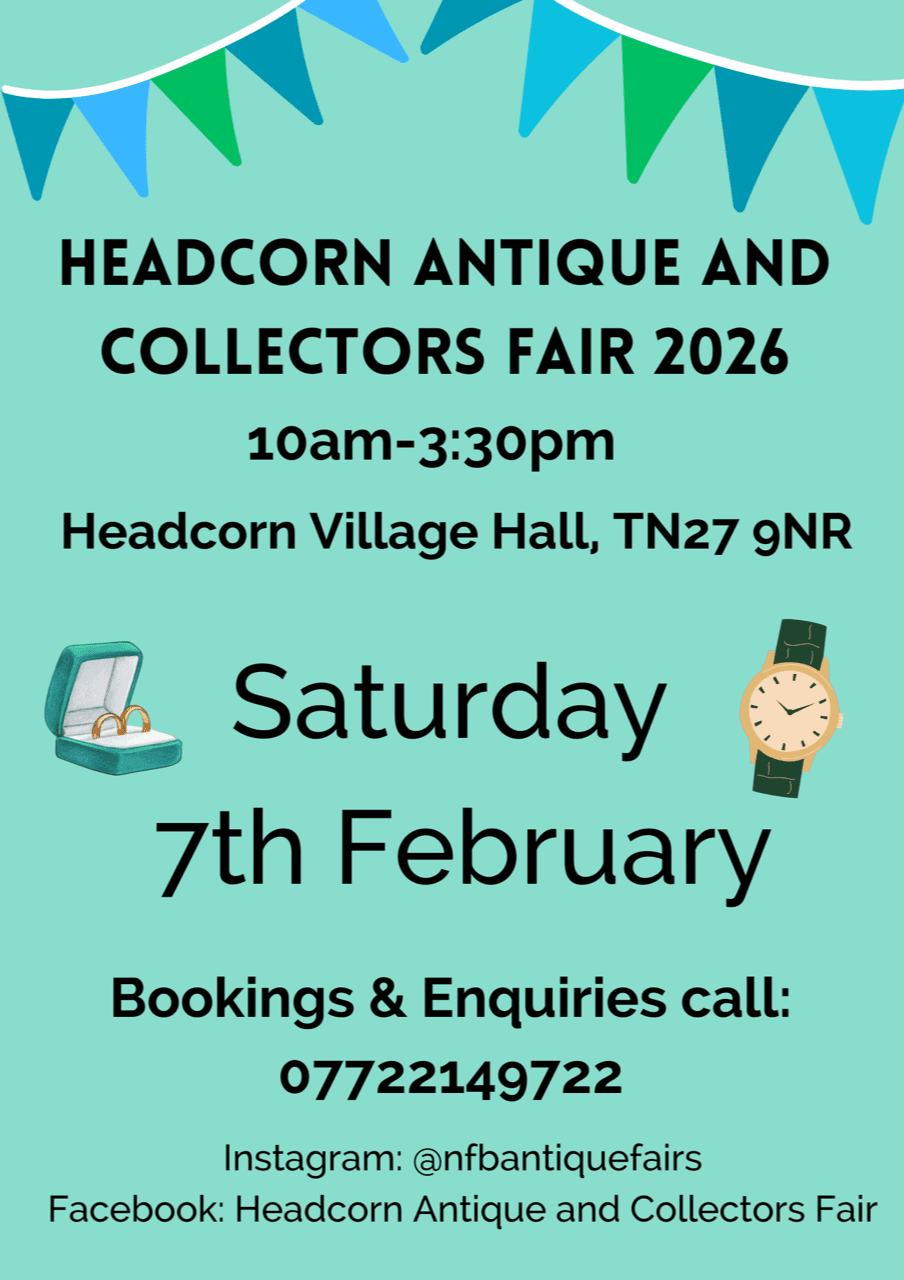 Headcorn Antiques & Collectors Fair February 2026