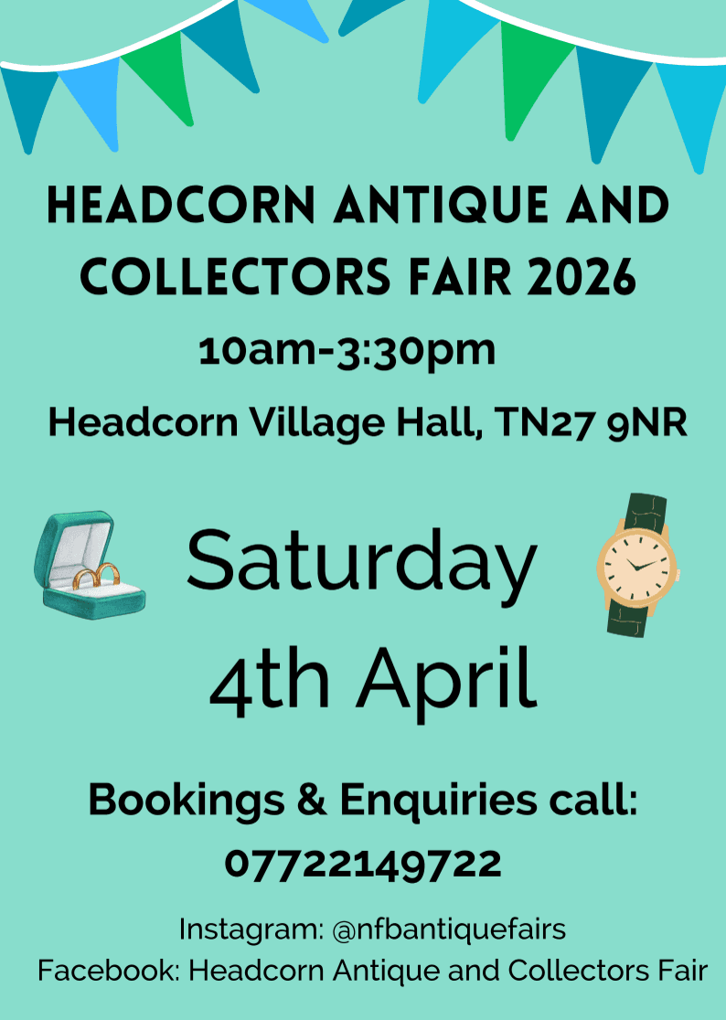 Headcorn Antiques & Collectors Fair April 2026