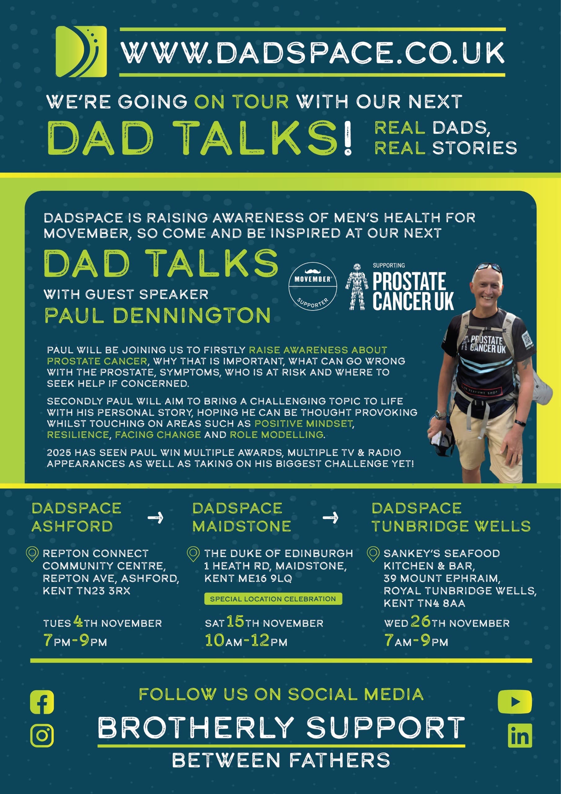 DADSPACE - TUNBRIDGE WELLS (DAD TALKS ON TOUR)