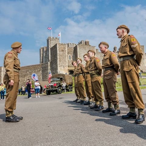 World War Two Weekend at Dover Castle