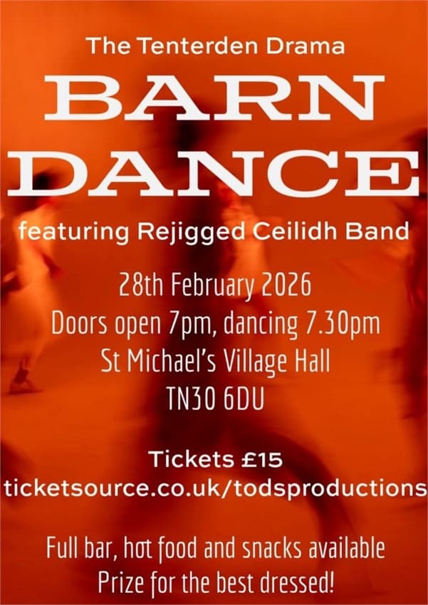 Tenterden Drama Barn Dance