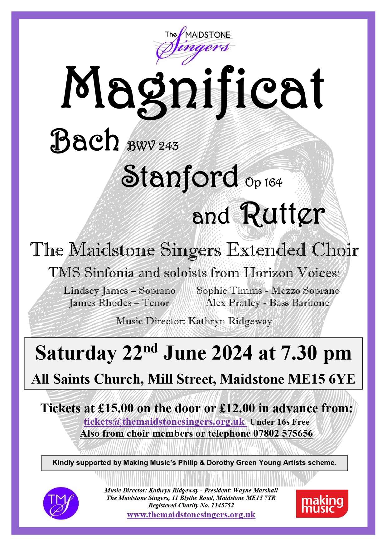 The Maidstone Singers: ‘Magnificat’