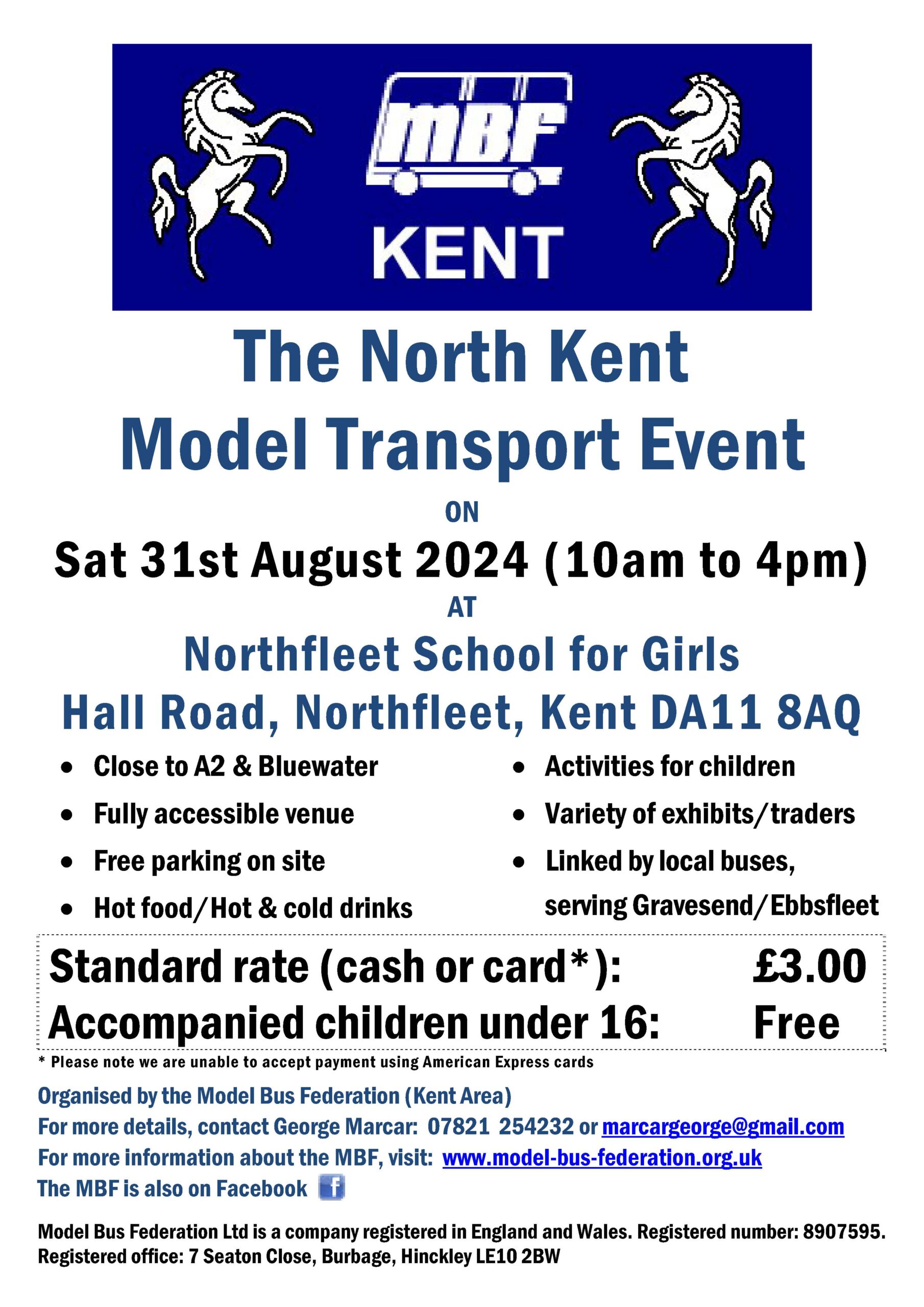 MBF Kent Area Model Transport Event