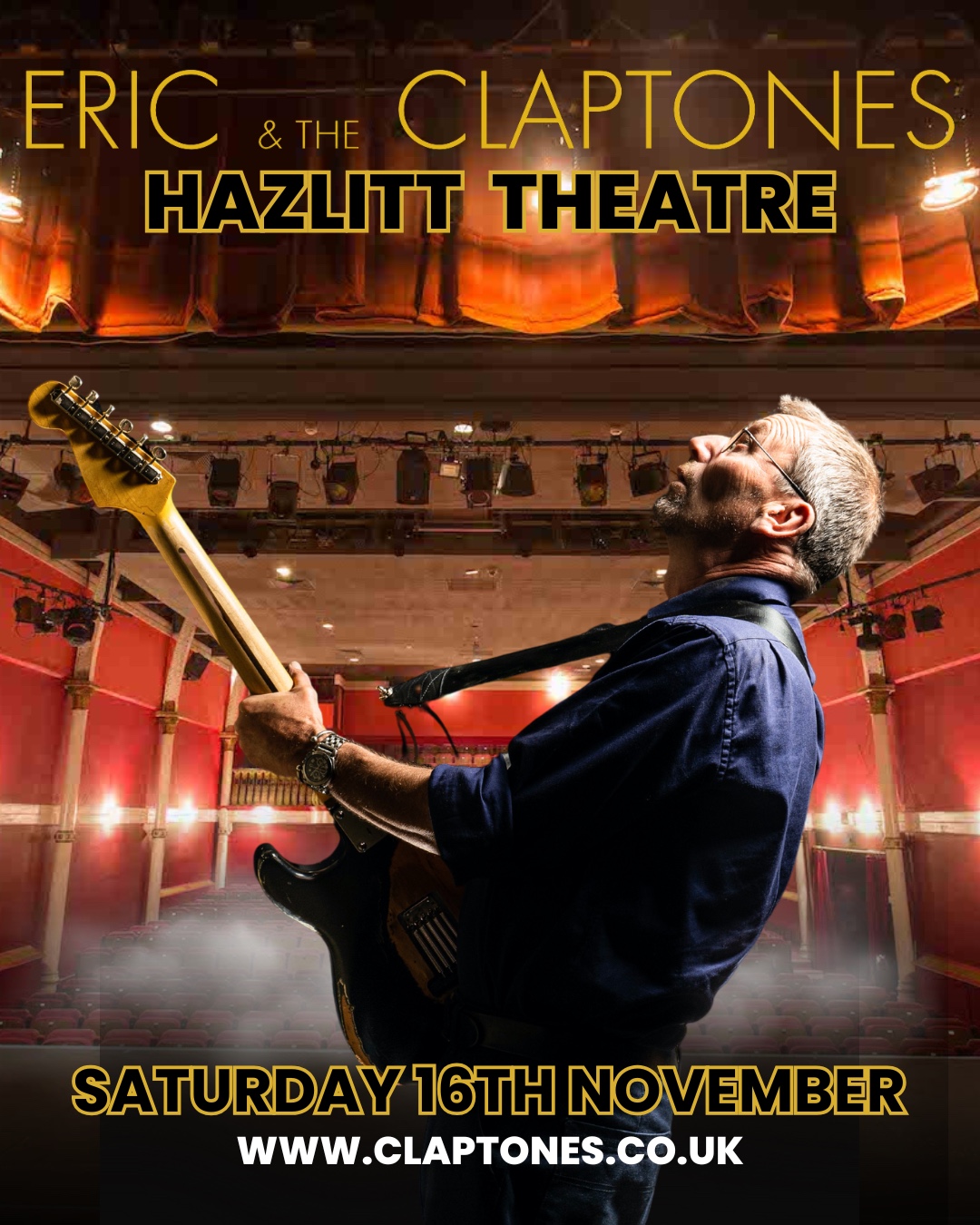 Celebrating the Music of Eric Clapton at The Hazlitt Theatre