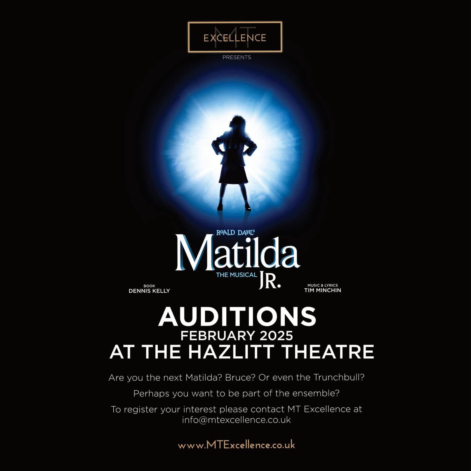 Matilda Jr Auditions